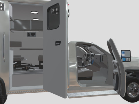 Silverado 2021 Ambulance Model 3D