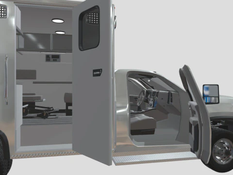 Silverado 2021 Ambulance 3D Model