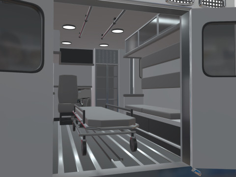 Silverado 2021 Ambulance Model 3D