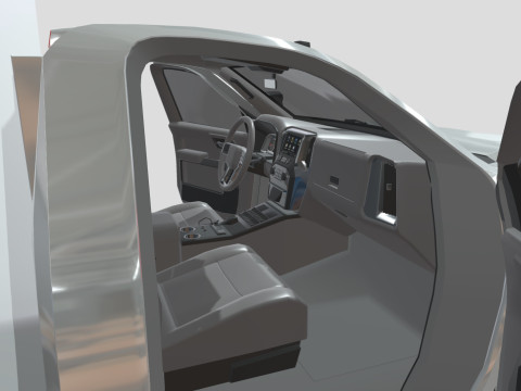Silverado 2021 Ambulance Model 3D