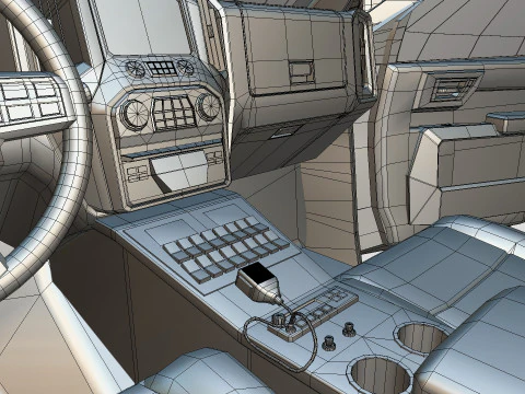 Silverado 2021 Ambulance 3D Model