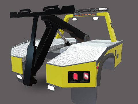 Wrecker Tow Equipment for 350 Truck Modelo 3D