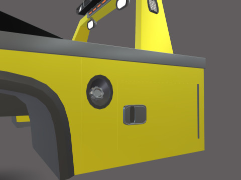 Wrecker Tow Equipment for 350 Truck Modelo 3D