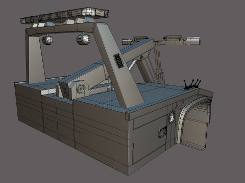 Wrecker Tow Equipment for 350 Truck Modelo 3D