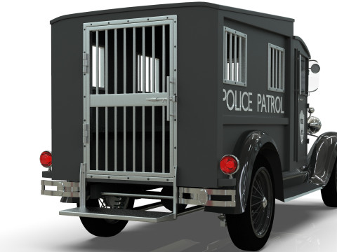 Police Patrol model AA 1930 3D Modell
