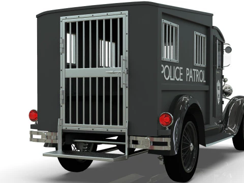 Police Patrol model AA 1930 3D Model