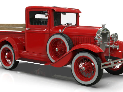 Modello A Pickup1930 Modello 3D
