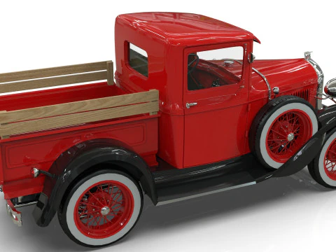 Model A Pickup1930 3D Model