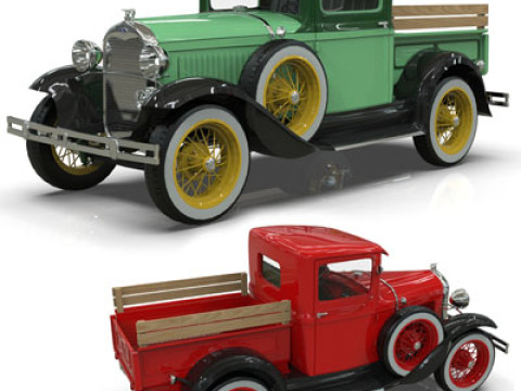 Model A Pickup1930 Modelo 3D