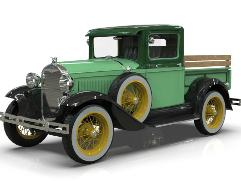 Model A Pickup1930 Modelo 3D