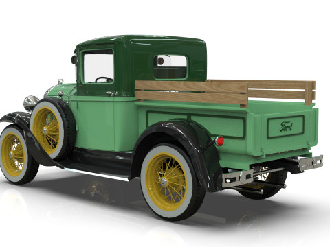 Model A Pickup1930 Modelo 3D