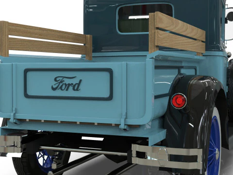 Model A Pickup1930 3D Model