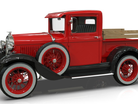 Model A Pickup1930 Modelo 3D