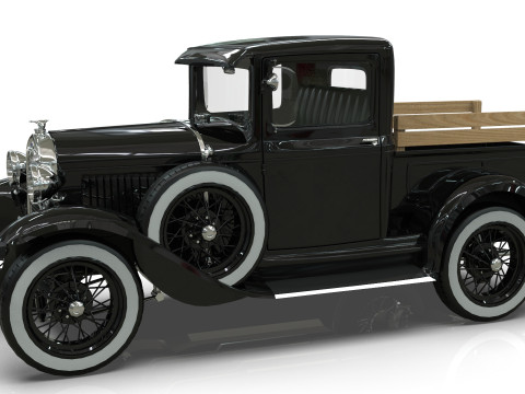 Model A Pickup1930 Modelo 3D