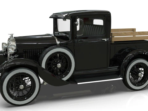 Model A Pickup1930 3D Model