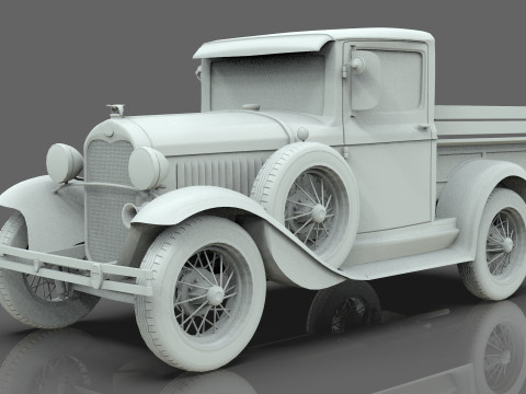 Model A Pickup1930 Modelo 3D