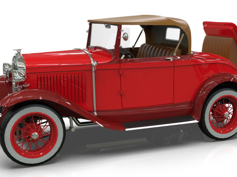 Model A Roadster 1930 3D 모델
