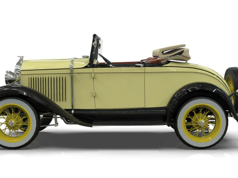 Model A Roadster 1930 3D Model