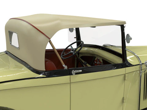 Model A Roadster 1930 3D Model