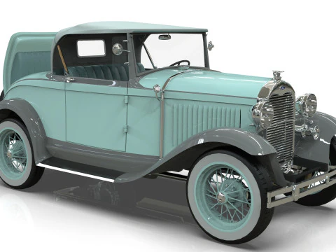 Model A Roadster 1930 3D Model
