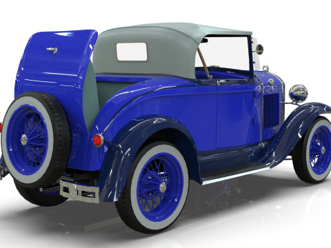Model A Roadster 1930 3D 모델