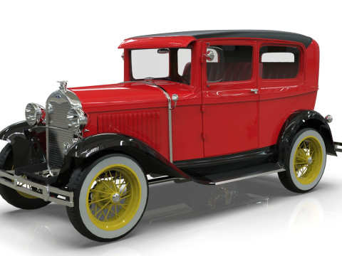 Model A Tudor 1930 Model 3D