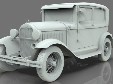 Model A Tudor 1930 Model 3D