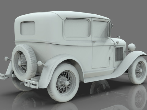Model A Tudor 1930 Model 3D