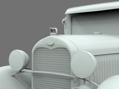 Model A Tudor 1930 Model 3D