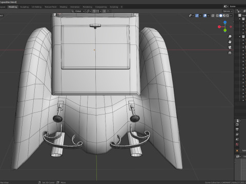 Speedster 1930 Concept lowpoly Vehicle 3Dモデル