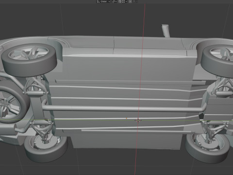 Explorer 2020 lowpoly concept 3D Модель