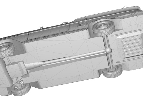 Chevrolet Impala Convertible 1958 3D Model