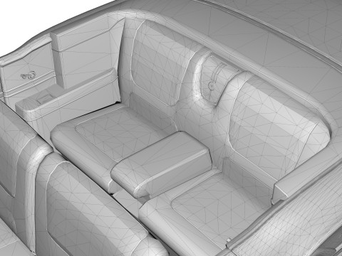 Chevrolet Impala Convertible 1958 3D Model