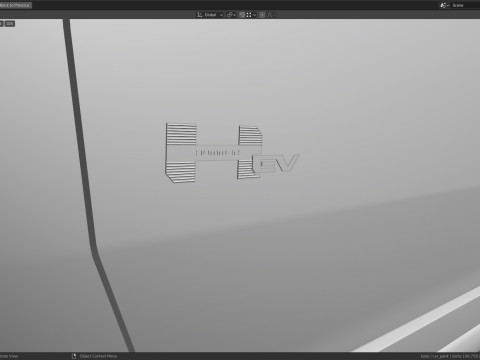 GMC HUMMER EV 2021 Electric truck Low-poly 3D मॉडल