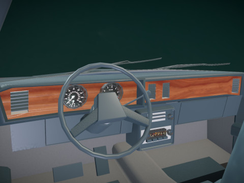 Chevrolet Malibu 1981 Low-poly 3D 모델