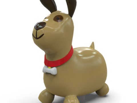 Dog Toy Low-poly 3D 모델