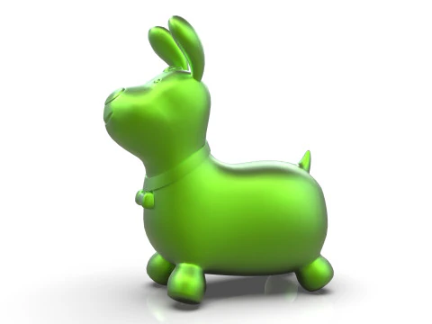 Dog Toy Low-poly 3D Model