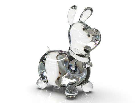 Dog Toy Low-poly 3D 모델