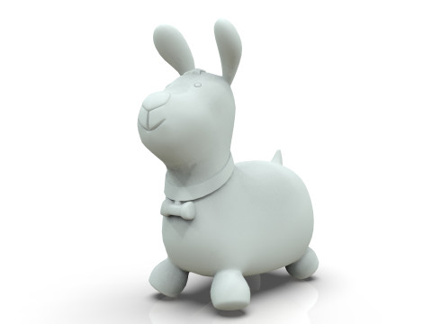 Dog Toy Low-poly 3D 모델