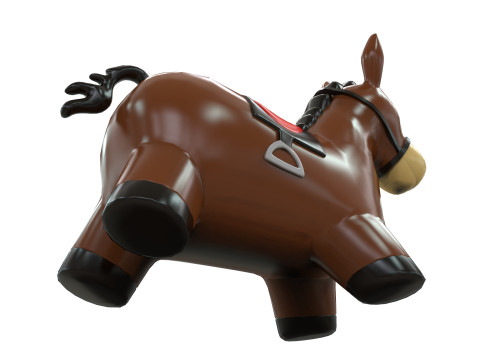 Donkey Toy 3D मॉडल