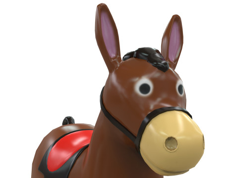 Donkey Toy 3D मॉडल