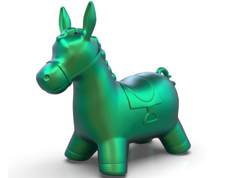 Donkey Toy 3D मॉडल