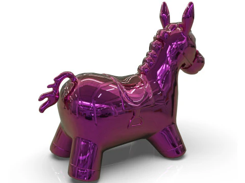 Zabawka Osioł Model 3D