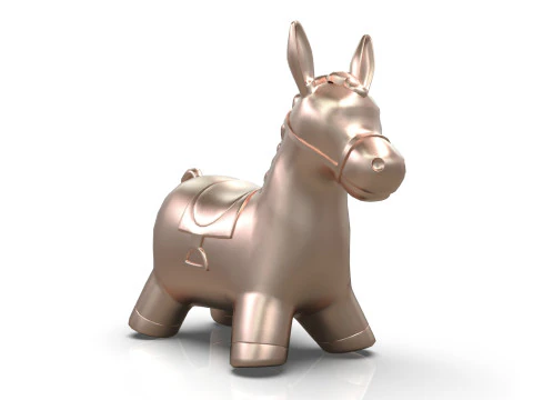 Zabawka Osioł Model 3D