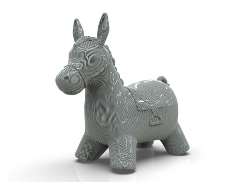 Donkey Toy 3D मॉडल