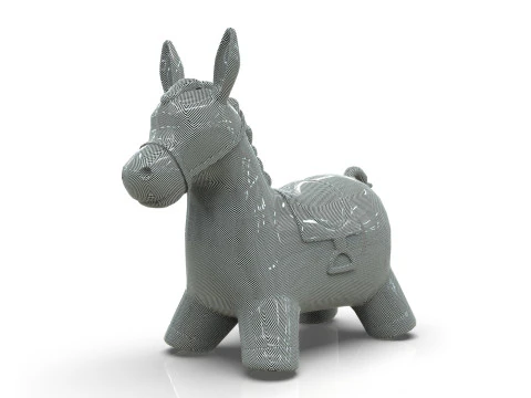 Zabawka Osioł Model 3D