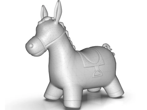 Zabawka Osioł Model 3D