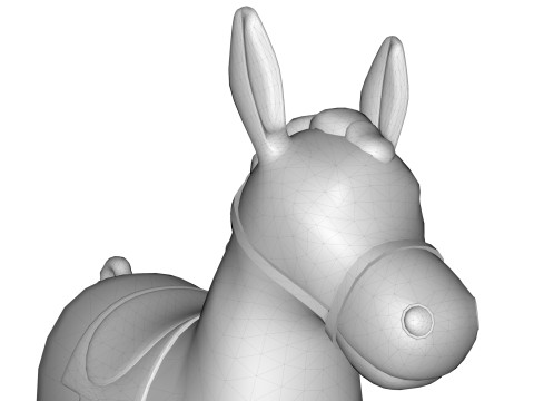 Donkey Toy 3D मॉडल