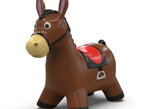 Zabawka Osioł Model 3D