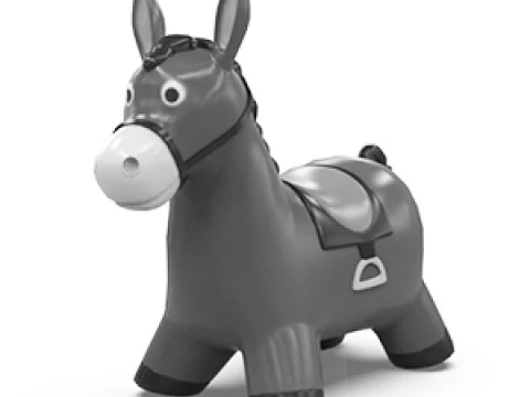 Zabawka Osioł Model 3D